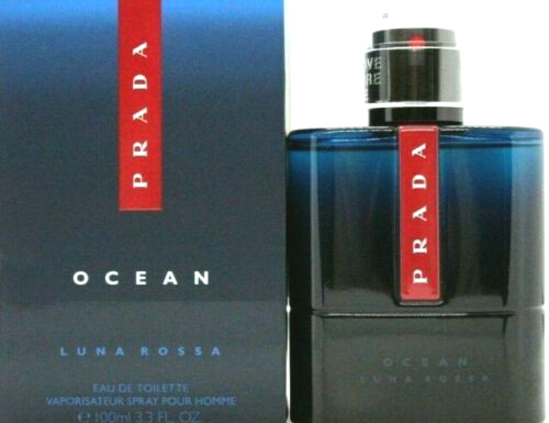 Luna Rossa Ocean Cologne by Prada 3.4oz Eau De Toilette Spray for men